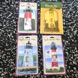 Lighthouse Switch Plates  x 4